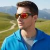 New Outdoor Sports Sunglasses Men's And Women's Fashion Colorful Sunglasses Small Frame Cycling Glasses 9937