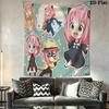 Anime Character Tapestry Wall Decorative Art Bedroom Room Dorm Tapestry Wallmounted Fashion Print Wall Covering Decoration Work Of Art Wall Decoration