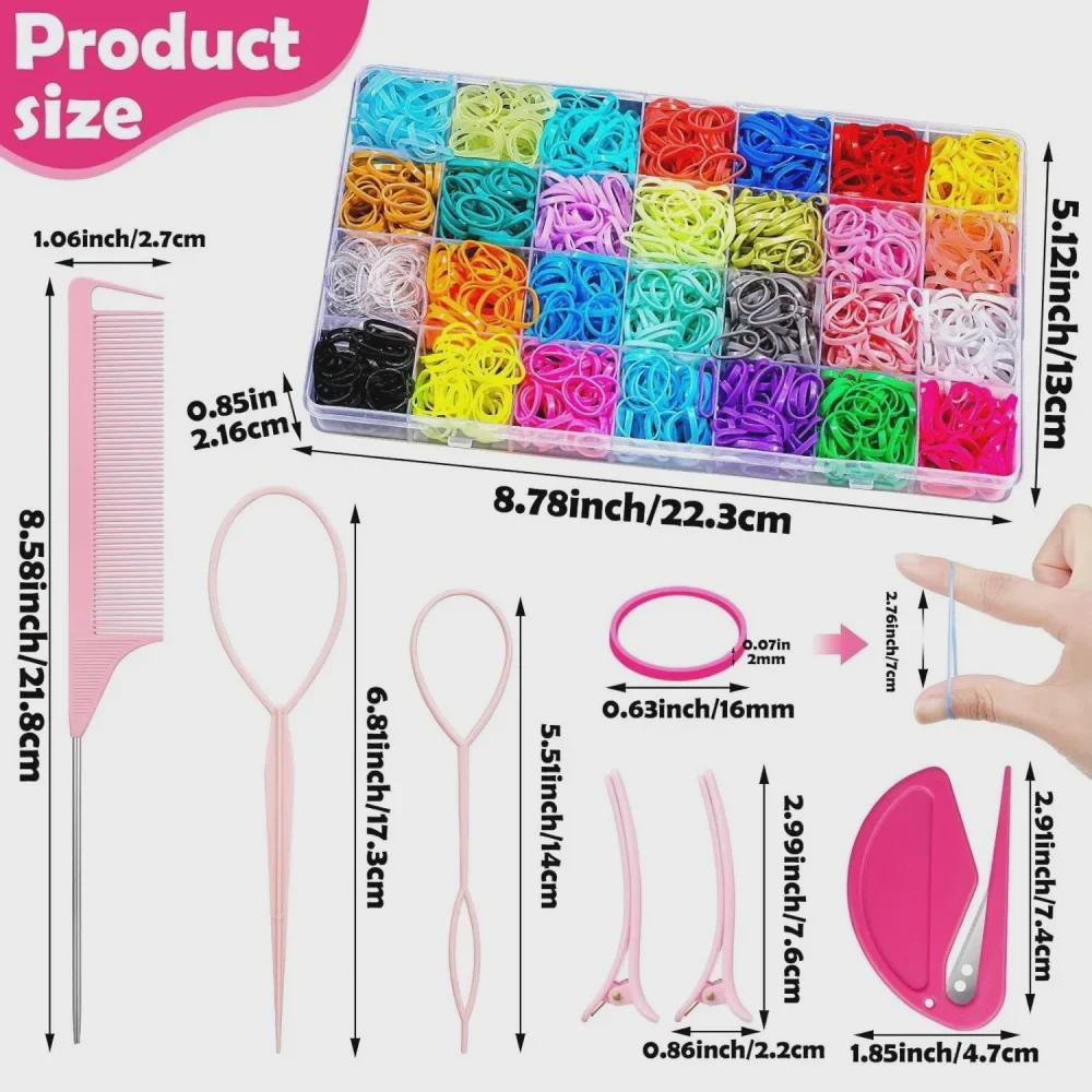 28-цветные мягкие резинки для волос: Не повреждающие волосы одноразовые резинки для косичек и причесок