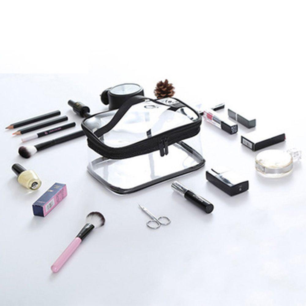 Clear Multi-function Waterproof Cosmetic Bag Travel Pouch PVC Toiletry Case