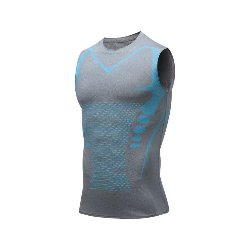 Men's Quick-Dry Sleeveless Sports Tank for Running & Training