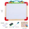 Magnetic Wooden Easel Blackboard for Kids - Folding Art & Writing Board
