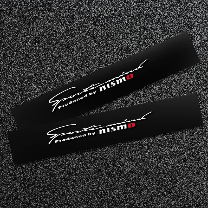 Car Front Windshield Decor Decal Reflective Sticker For Nissan Nismo Logo Tiida Teana Qashqai Juke X trail Note Almera Skyline
