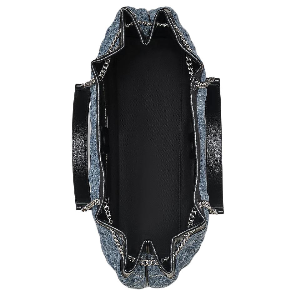 Marc Jacobs The Large Chain Sack Bag Light Wash Women Shoulder_bags Blue 2P5HSH033H03-416