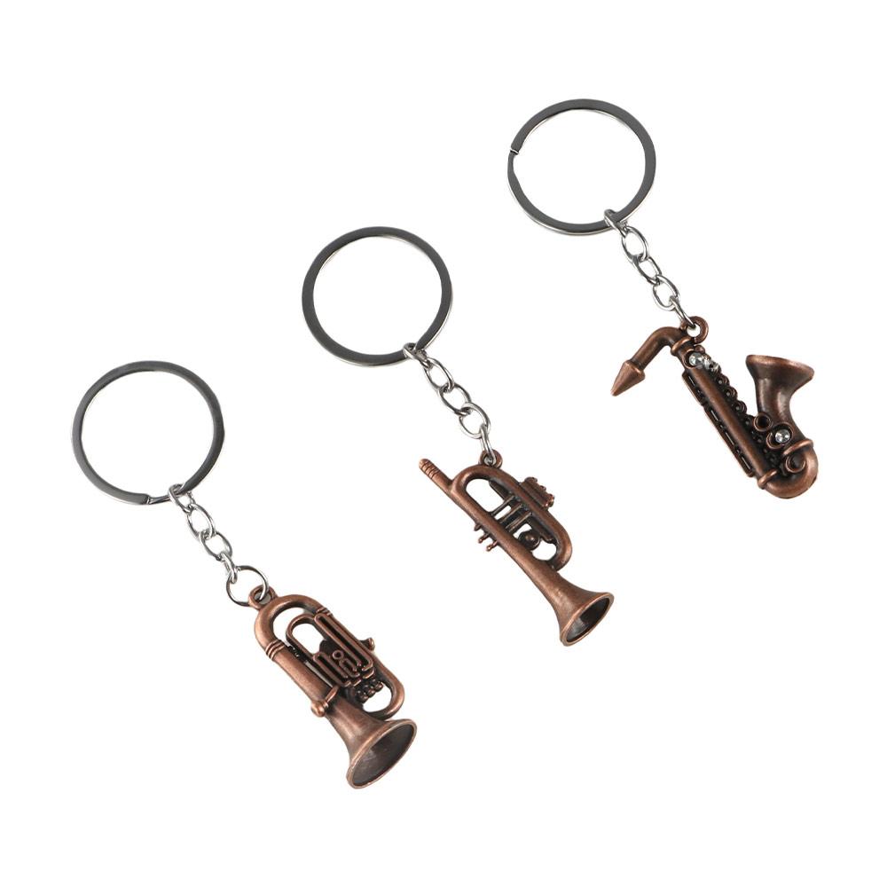 Key Holder Mini Instruments Keychain Mini Toys Car Pendant Trend Metal Keyring Gifts