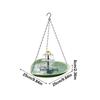 Bird Bath For Outside Heart Shape Weather Resistant Solar Bird Bath Fountain For Ponds Pool Patio Lawn Yard Macaws Sparrow
