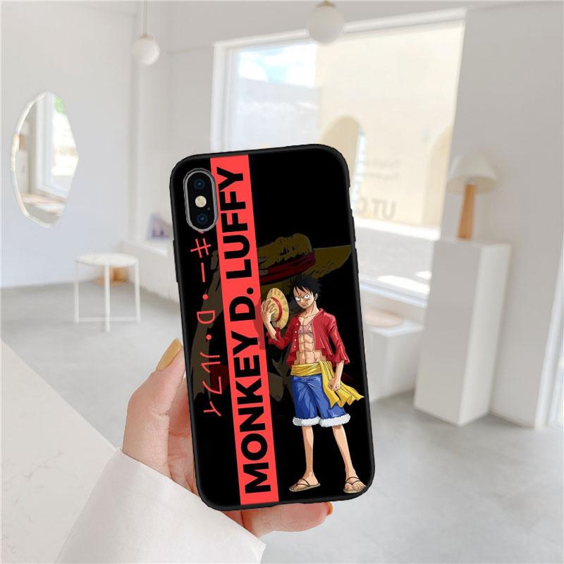 One Piece Anime Soft Shell Phone Case for Redmi Note 8 9 Pro Max 9S 9T 9C NFC 8T 8A 10A A4