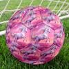 1pc Rainbow Unicorn Fantasy Theme Soccer Ball Football, Size 5, Lightweight PVC, Durable Outdoor Training Soccer Ball, Gift m61491
