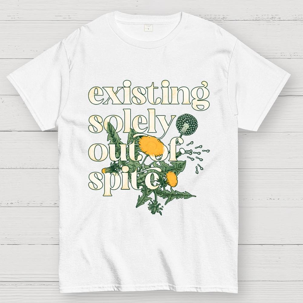 Existing Solely Out Of Spite Cotton Summer Casual Cool Loose T-Shirt