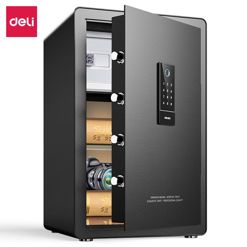 Deli H610 Полупроводниковый сейф с отпечатком пальца и паролем