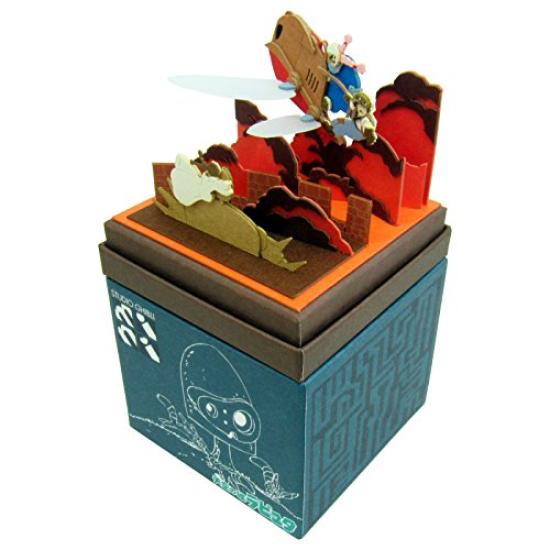 Sankei Studio Ghibli mini Небесный замок Theta Rescue Paper Craft Laputa Немасштабный MP07-17
