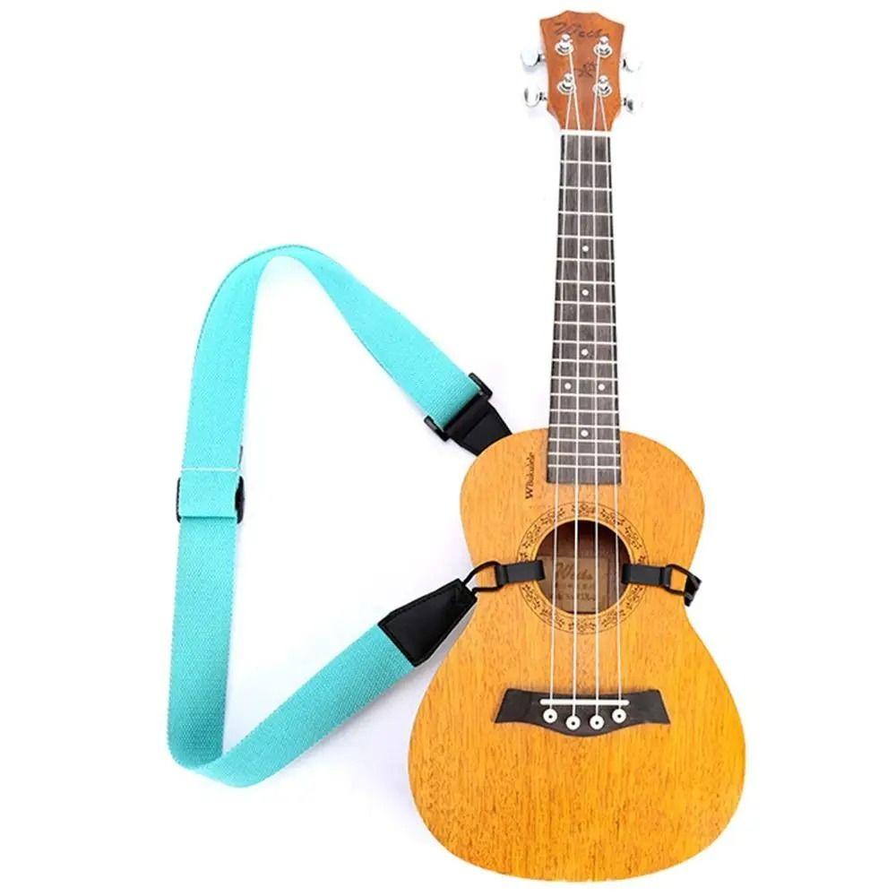 Durable Guitar Strap Adjustable Ukulele Strap Portable Guitar Shoulder Strap Guitar Accessories