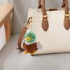 Bird Plush Keychain Fluffy Bird Doll Pendant Key Rings Bag Charm Soft Hanging Ornament Gift for Kids Friends