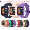 Silicone WatchBand Strap For Xiaomi Redmi Watch 2 Lite SmartWatch Band WristBand Mi Watch2 Lite+ Protective Case Protector Cover