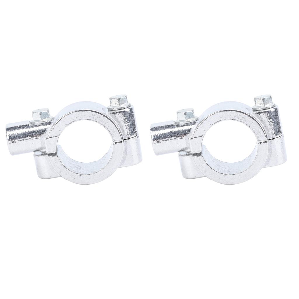 2PCS 25mm Motorcycle Handlebar Mirror Mount Holder Clamp Bracket Adapter Universal for Motorbike ATV Scooter Project
