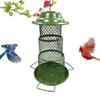 Squirrel Proof Bird Feeder For Outside Hanging, 3 Tier Retractable 360°Feeding Wild Bird Feeders