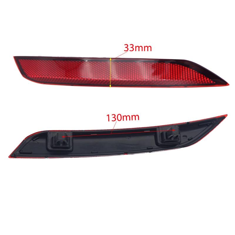 Левый правый задний стоп-сигнал, бампер, отражатель, задние фонари для VW POLO 2014-2017 6RD 945 105B 6RD 945 106B 6RD945105B 6RD945106B