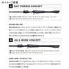SHIMANO Bass Bait Rod 21 Poison Glorious SiC ring guide specification 161L-BFS