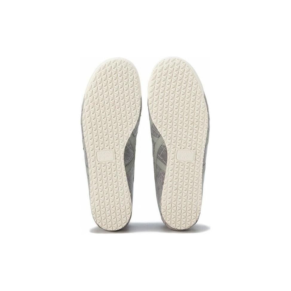 ONITSUKA TIGER Mexico 66 Кроссовки унисекс с круглым носком, на шнуровке, амортизирующие, износостойкие, дышащие, низкие, повседневные, серые 1183B393-600