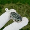 925 Sterling Silver Oval Kambaba Jasper Gemstone Wife Ethnic New Pendant Jewelry