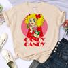 Candy Candy футболки женские уличные летние японские футболки женские y2k Unisexga harajuku одежда Unisex Top