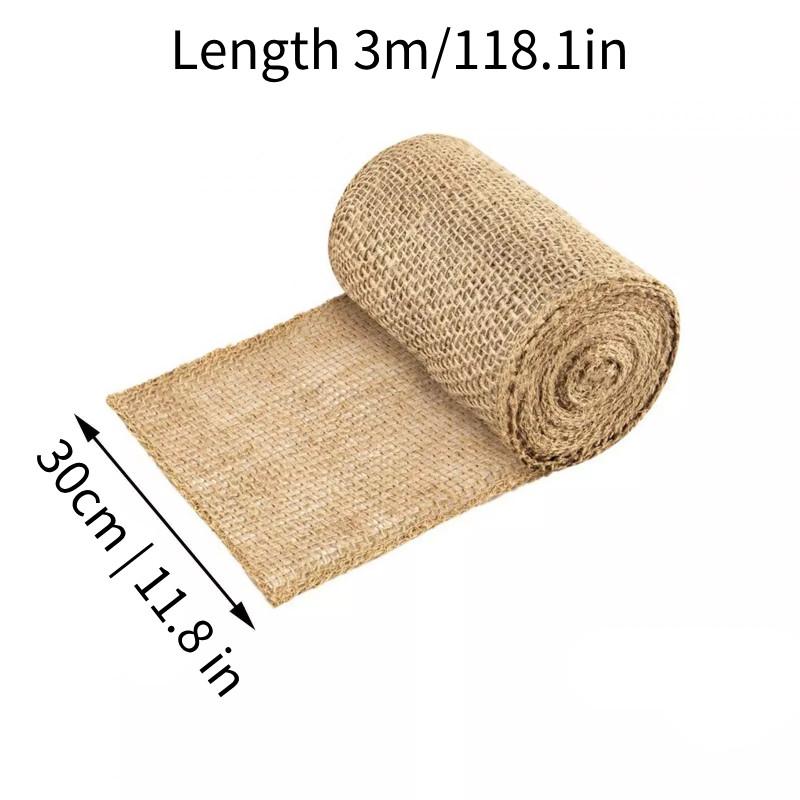 Премиальный натуральный мешковинный рулон для защиты деревьев. Универсальные обертки для растений для защиты и поддержки деревьев.