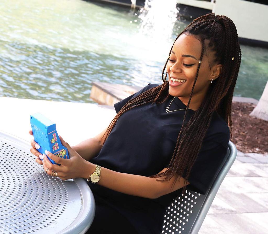 Basic Fun Mini Arcade Game 09614 Genuine Product Ms. Pac-Man