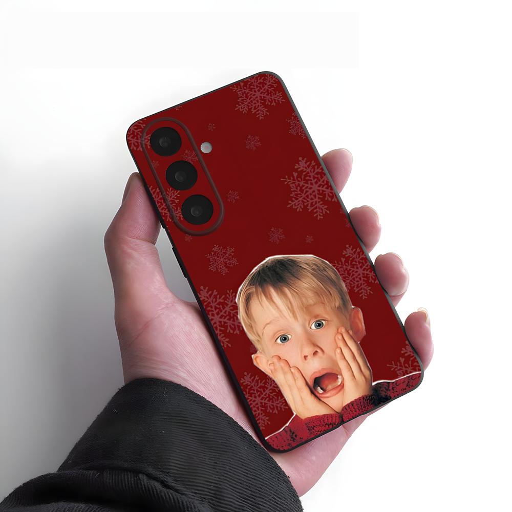 Home Alone Christmas Phone Case For Samsung S26 S25 Plus S20 S20 Plus S22 Ultra S23 FE S21 Plus S21 Ultra Soft Cover