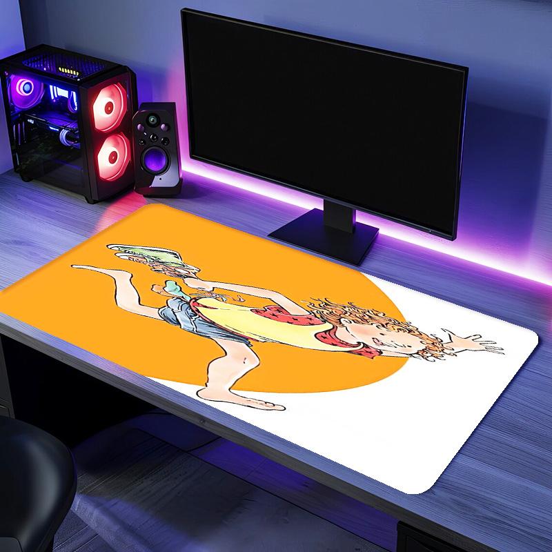 The Talented Clementine Mouse Pad - Non-Slip Rubber Base, Smooth Surface for Work,Gaming,Office,And Home Use, Desk Mouse Pad