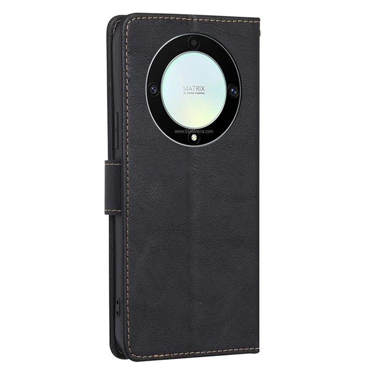 For Honor X9a 5G / X40 5G / Magic5 Lite 5G RFID Blocking Phone Leather Case Stand Wallet Phone Cover