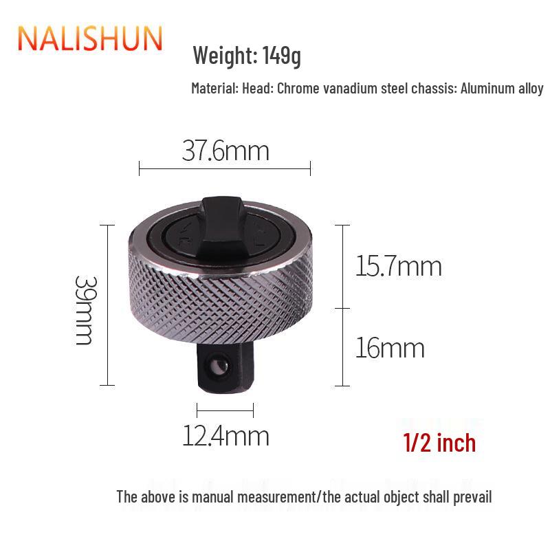 Iron Shell Mini Ratchet Wrench Set - 3-Piece (1/4, 3/8, 1/2)