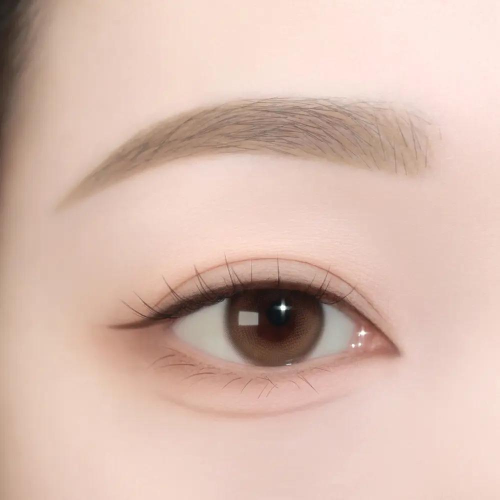 [Hello Kitty Black Edition] WAKEMAKE Natural Hard Brow Pencil #03 Natural Brown (1+1 Set)