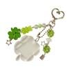 Exquisite Resin Four Leaf Clovers Keychain Symbolizing Luck and Happiness Decoration for All Ages Special Gifts Ideas