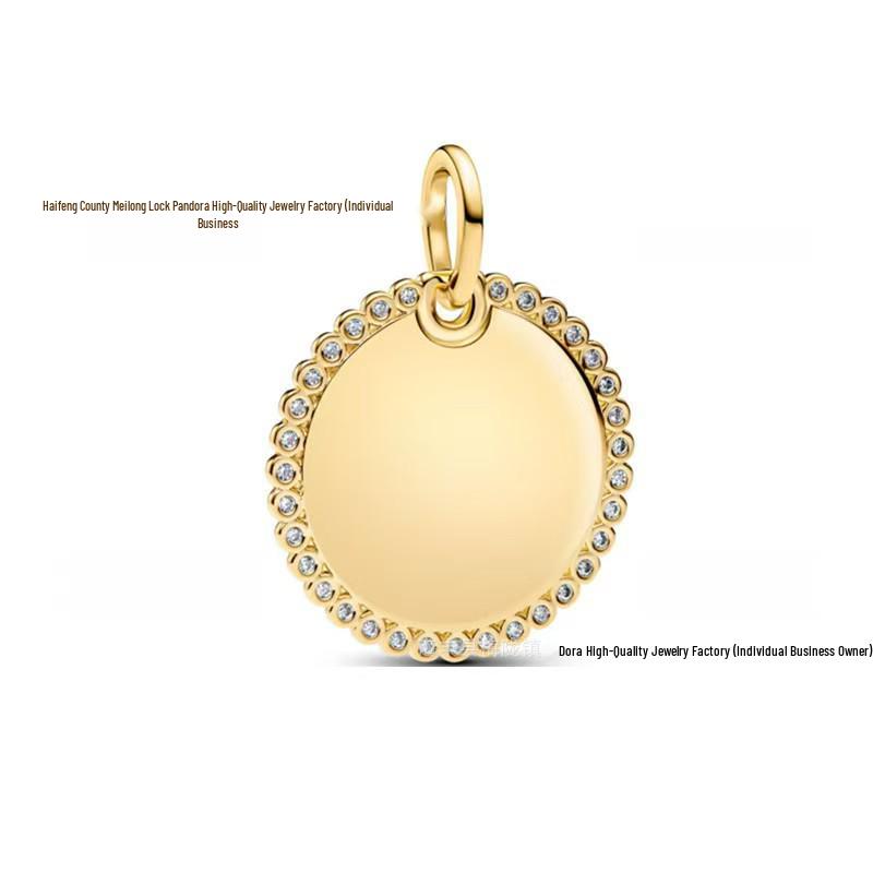 Шарм-медальон Пан'с 925 Серия Хранитель Роза: Романтичный аксессуар для рукоделия: монета Солнце и Луна