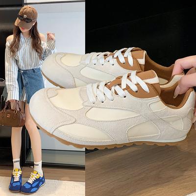 Кроссовки Mango head для немецких тренировок женские 2025 новые ретро расцветки дышащие мягкая подошва удобные спортивные и для отдыха универсальные Forrest Gump sho