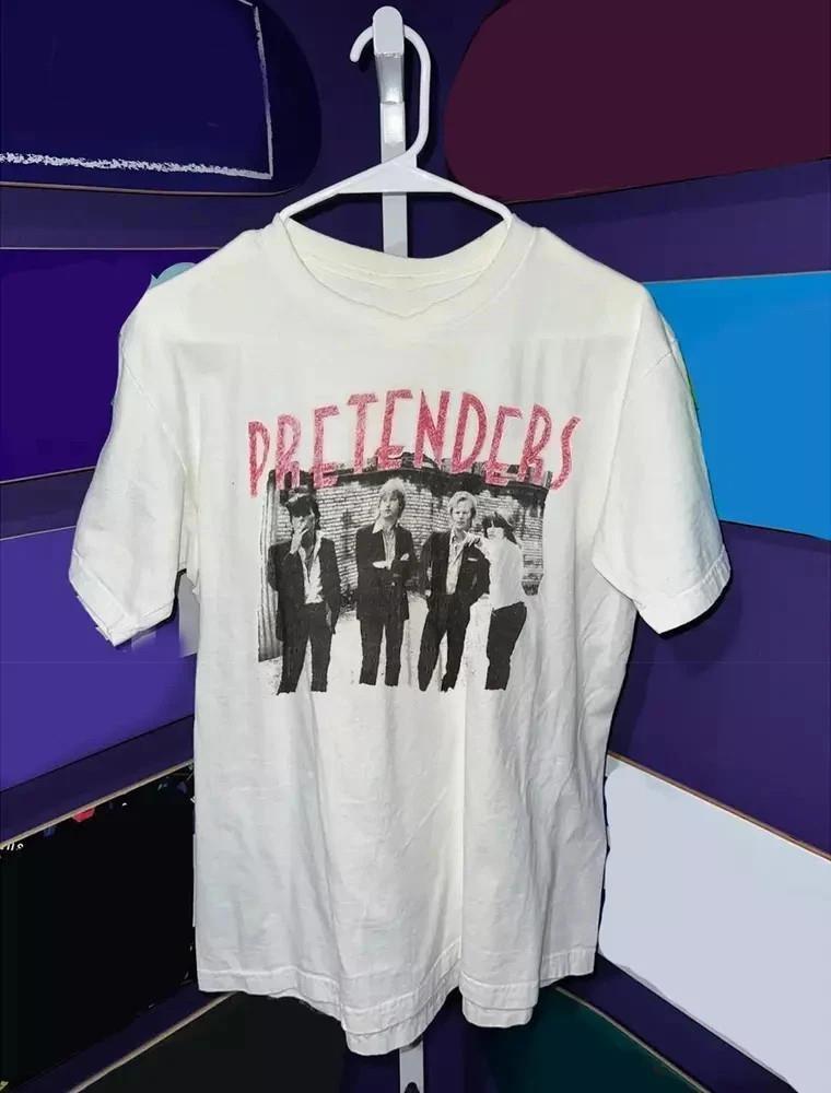 The Pretenders Band US Concert Tour Unisex Cotton T-Shirt Full Size Unisex T-Shirt