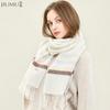 Women's Plaid Knitted Wool Scarf