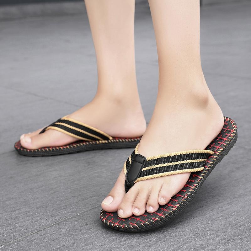 Стильная летняя обувь Мужские сандалии Повседневные забродные туфли Мягкие и удобные шлепанцы для пляжа Нескользящая обувь для ванной