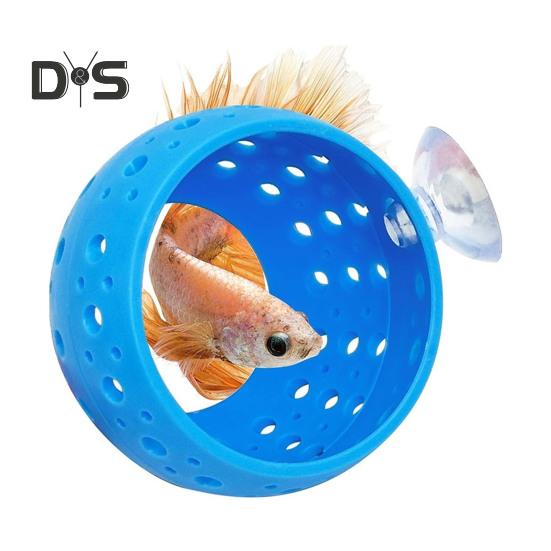 Туннель для рыбок Betta, укрытие для аквариумных рыбок с присоской, укрытие для маленьких рыбок, пещера для отдыха креветок, декор для аквариума