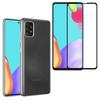 Protective Case - Toproduits® - Samsung Galaxy A52S - Transparent - Tempered Glass - Black