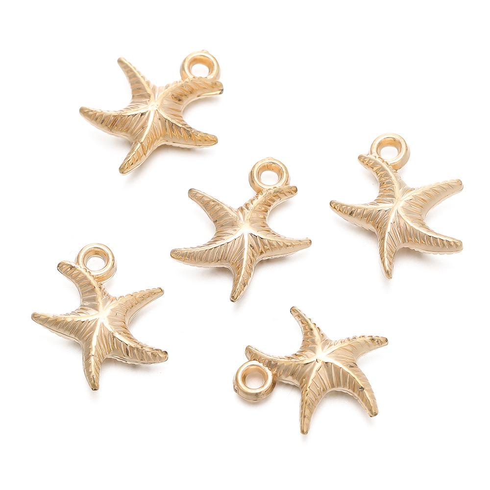 Подвеска CCB Starfish для бисерных украшений своими руками