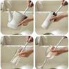 Folding Brush Head Cup Brush Long Handle Cleaning Brush New Cup Scrubber  Drink Bottle