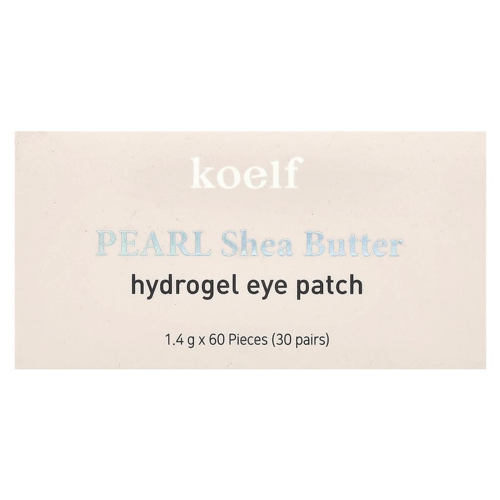 Pearl Shea Butter Hydrogel Eye Patch, 60 Patches
