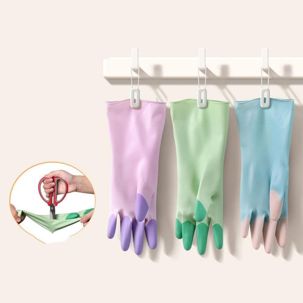 Кухонные перчатки для уборки Износостойкие резиновые перчатки для мытья посуды Водонепроницаемые перчатки для уборки Экологичные Для уборки кухни