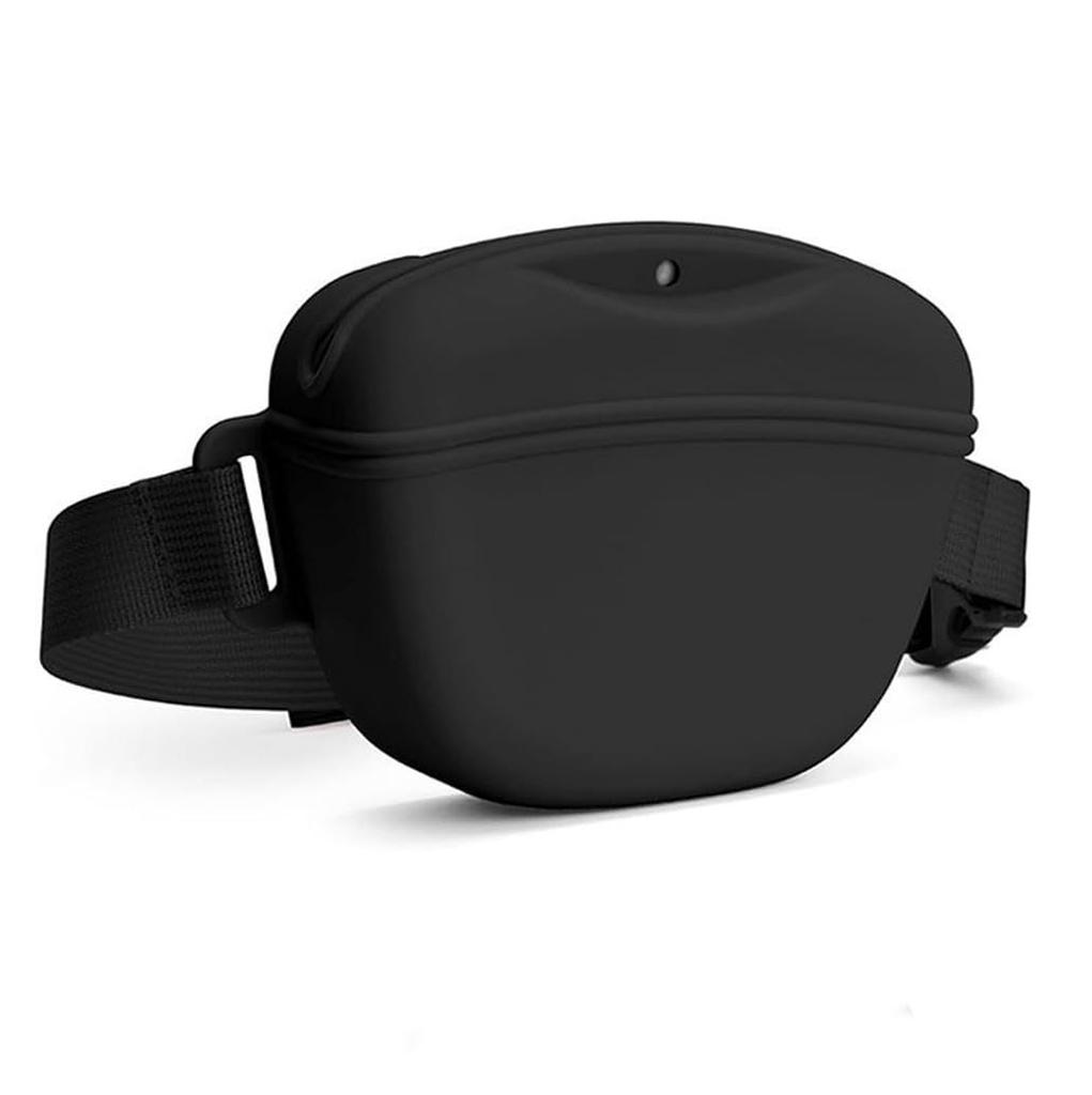 Pet Feeding Bag Outdoor Training Dog Food Pocket Silicone Dog Treat Pouch with Waist Belt Pet Snack Pouch Walking Dog Waist Bag