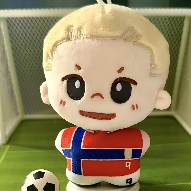 Эрлинг Холанд Брелок Аксессуары Косплей Футбольная Звезда Фигурка Подвески для Сумки Мультяшные Статуэтки Холанда Сувениры для Вечеринки Подарок для Фанатов