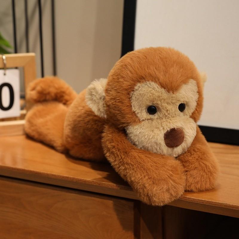 Кукла Обезьянка Волосы Куклы Кукла Малыш Успокаивающая Кукла Плюшевая Игрушка Подарок 40см Симуляция