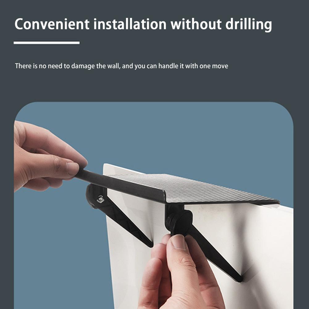 1/2PCS TV Top Shelf /Computer Screen Top Shelf Organizer Bracket Stand Adjustable Monitor Top Shelf Set Home Storage Supplies