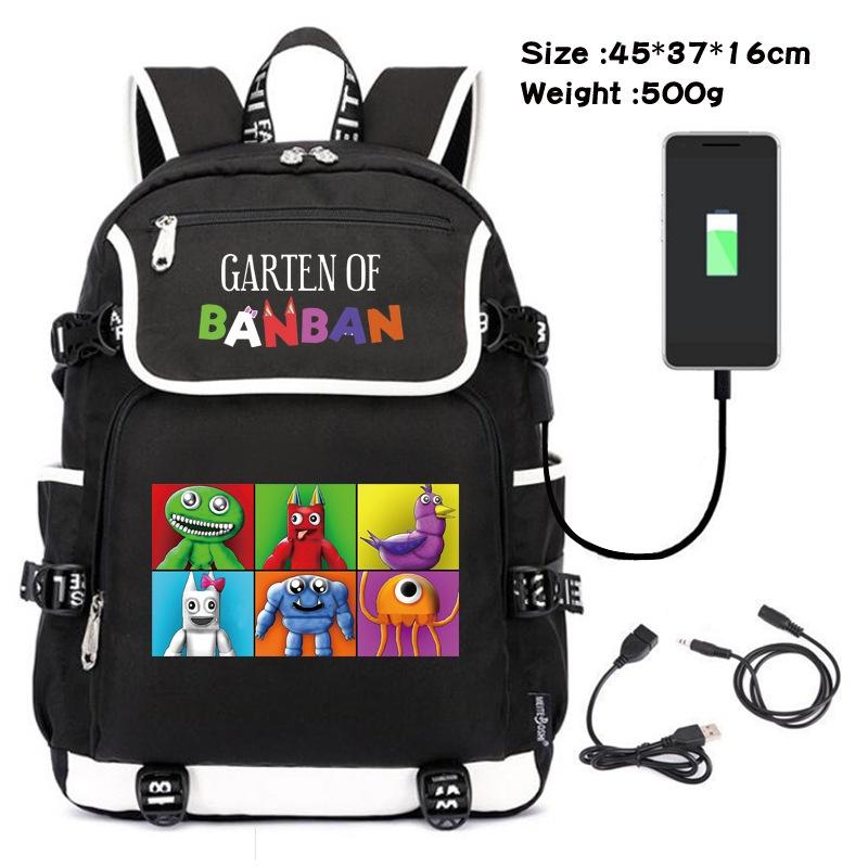 Garten Of Banban Large-capacity Waterproof Usb Charging Schoolbag Backpack Gifts