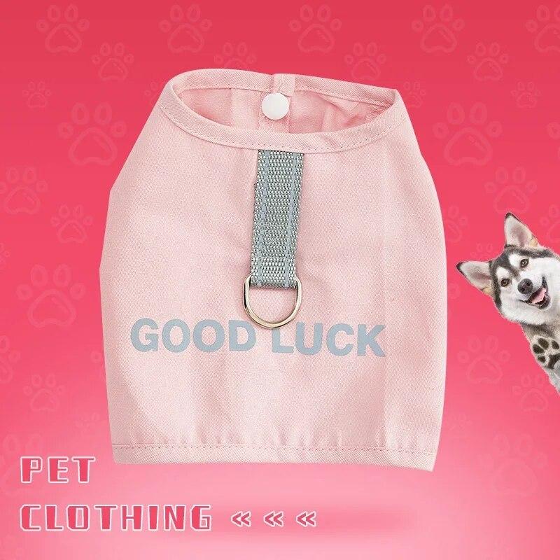 Одежда для собак, шлейка с тяговой пряжкой, одежда для щенка французского бульдога, летний охлаждающий жилет, дышащий костюм для собаки, наряд